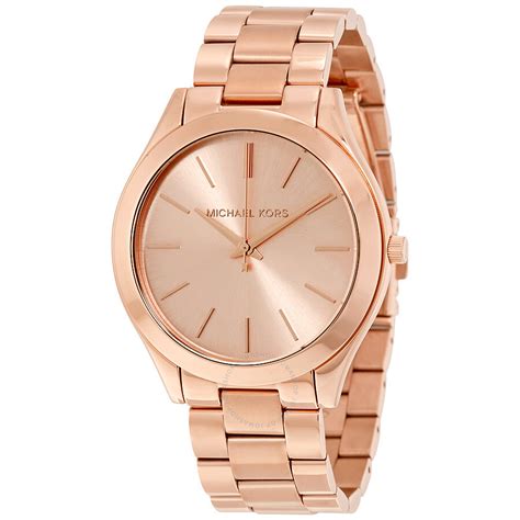 michael kors silver watch rose face|mk rose gold watch sale.